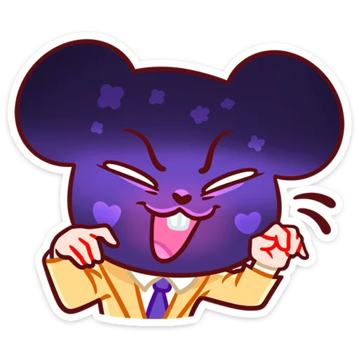 👻 Стикер «Мелани» для Telegram