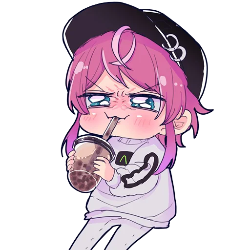 🥤 Стикер «Melika&;s Stickers» для Telegram