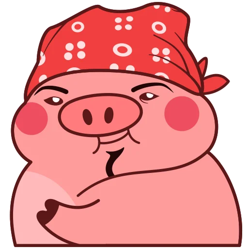 💪 Стикер «+18 Спелый Свин Валера / +18 Mellow Pig Valera» для Telegram