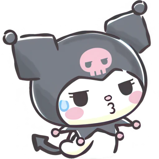 😘 Стикер «Мелоди и Куроми» для Telegram