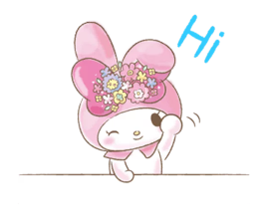 ✋ Стикер «My Melody Too Cute» для Telegram