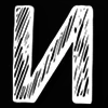 ♥ Эмодзи «Чернобелый шрифт» для Telegram