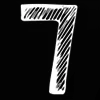 ♥ Эмодзи «Чернобелый шрифт» для Telegram