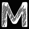 ♥ Эмодзи «Чернобелый шрифт» для Telegram