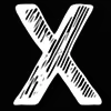 ♥ Эмодзи «Чернобелый шрифт» для Telegram
