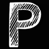 ♥ Эмодзи «Чернобелый шрифт» для Telegram