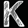 ♥ Эмодзи «Чернобелый шрифт» для Telegram