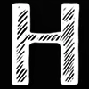 ♥ Эмодзи «Чернобелый шрифт» для Telegram
