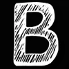 ♥ Эмодзи «Чернобелый шрифт» для Telegram