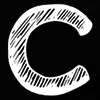♥ Эмодзи «Чернобелый шрифт» для Telegram