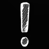 ♥ Эмодзи «Чернобелый шрифт» для Telegram