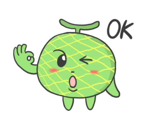 🍈 Стикер «Melon» для Telegram