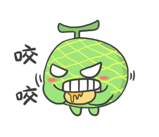🍈 Стикер «Melon» для Telegram
