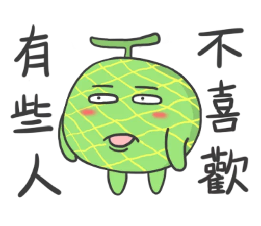 🍈 Стикер «Melon» для Telegram