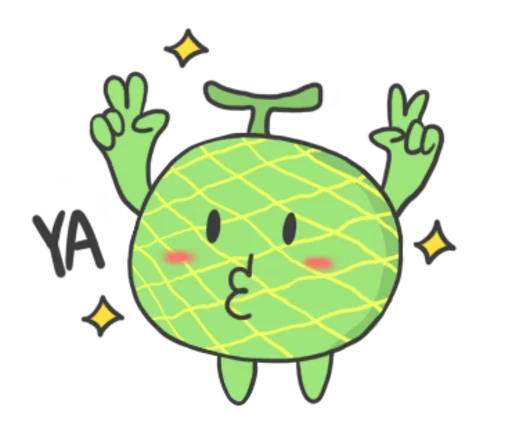 🍈 Стикер «Melon» для Telegram
