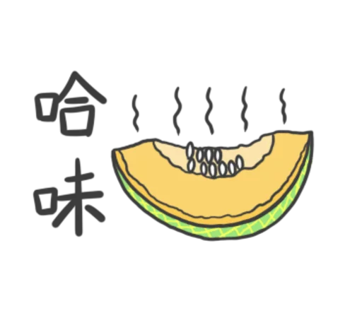 🍈 Стикер «Melon» для Telegram