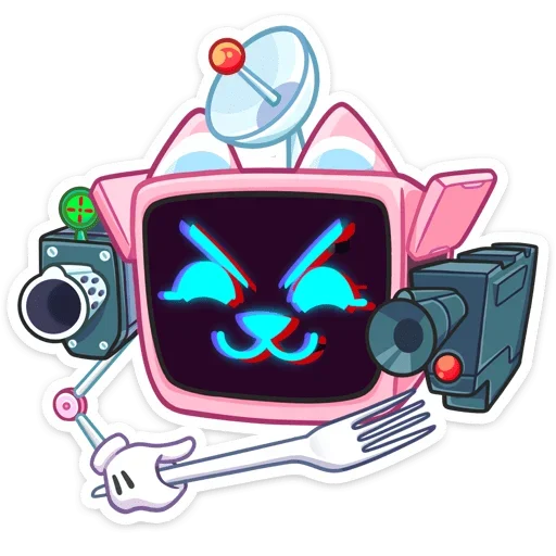 Стикерпак Мелори для Telegram — скачать