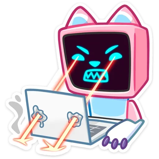 😡 Стикер «Мелори» для Telegram