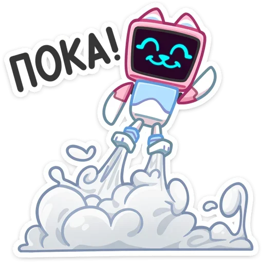 👋 Стикер «Мелори» для Telegram