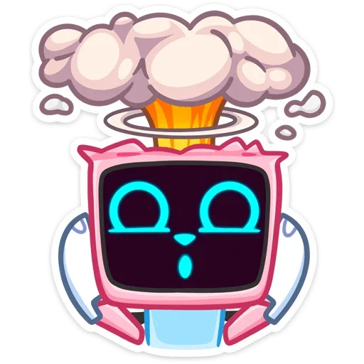 🤯 Стикер «Мелори» для Telegram