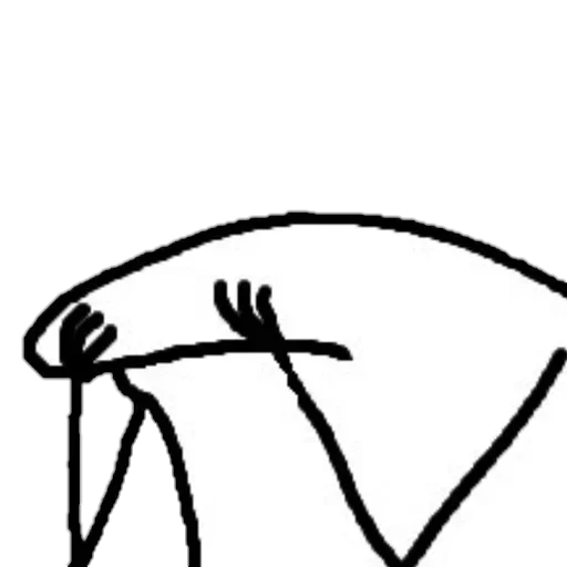 😔 Стикер «мемс» для Telegram