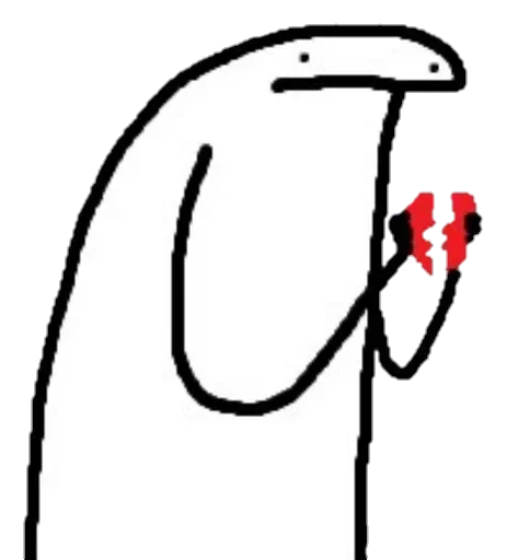 💔 Стикер «мемс» для Telegram