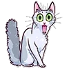 Стикер 4 Memcat