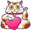 Стикер 21 Memcat