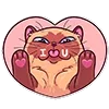 Стикер 2 Memcat