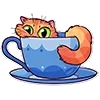 Стикер 25 Memcat