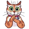 Стикер 15 Memcat