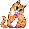 Стикер 11 Memcat