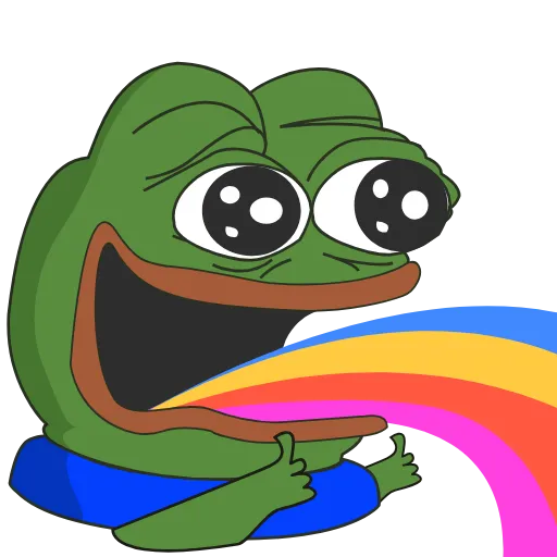 😍 Стикер «? frog» для Telegram