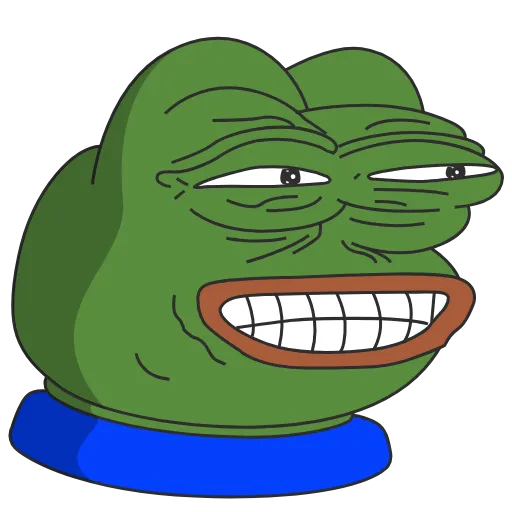 😂 Стикер «? frog» для Telegram