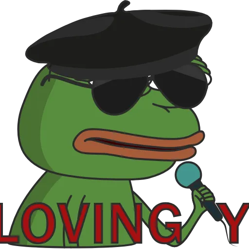 😍 Стикер «? frog» для Telegram