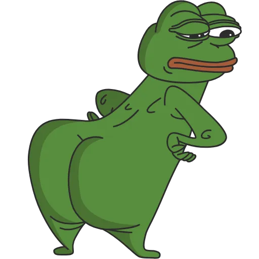 Стикерпак ? frog для Telegram