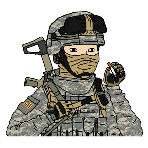 😐 Стикер «MEME WAR стикеры» для Telegram