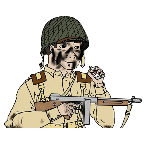 😐 Стикер «MEME WAR стикеры» для Telegram