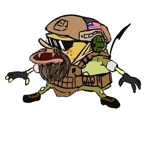 😡 Стикер «MEME WAR стикеры» для Telegram