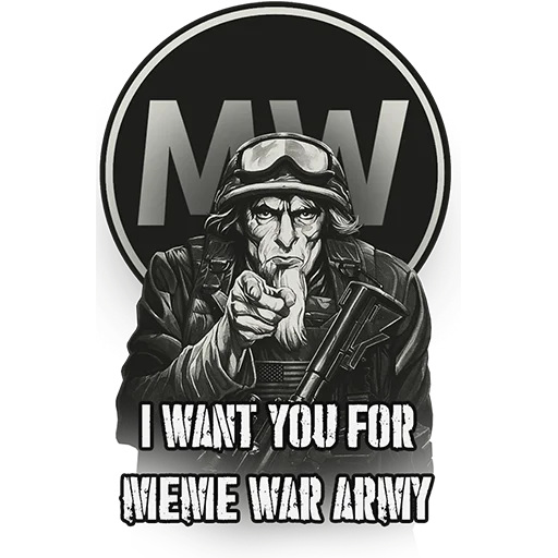 😎 Стикер «MEME WAR стикеры» для Telegram
