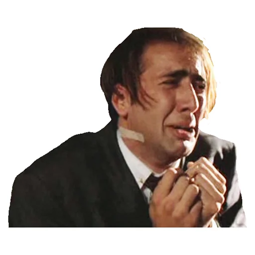 😭 Стикер «Nicolas Cage» для Telegram