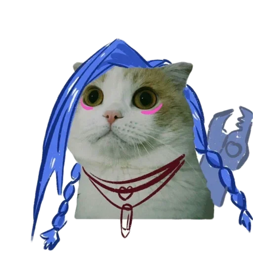 🦖 Стикер «memecats» для Telegram