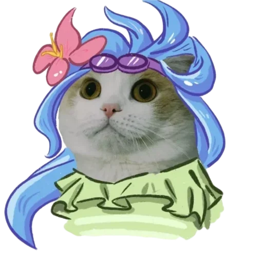 💃 Стикер «memecats» для Telegram