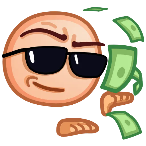 🤑 Стикер «Meme Emoji» для Telegram