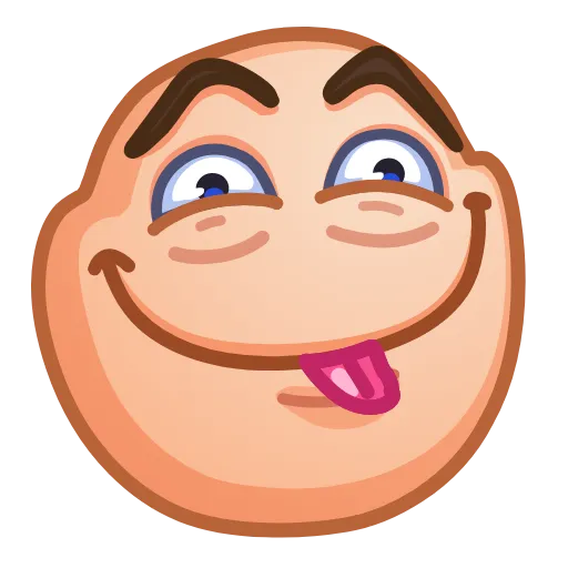 😋 Стикер «Meme Emoji» для Telegram