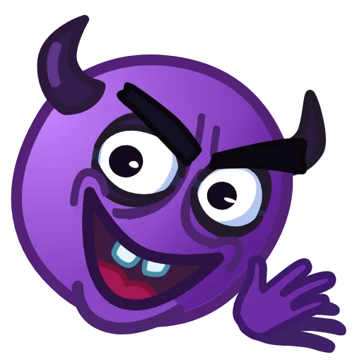 😈 Стикер «Meme Emoji» для Telegram