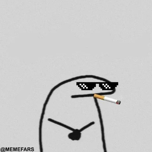 🙁 Стикер «FlorkofcowS» для Telegram