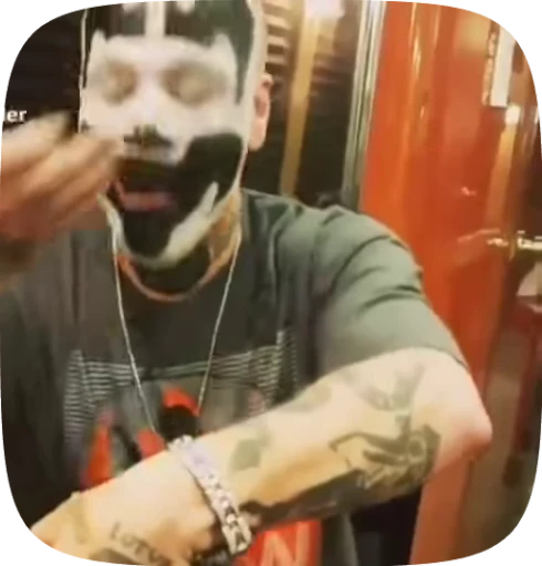 🌟 Стикер «Juggalo stickers» для Telegram