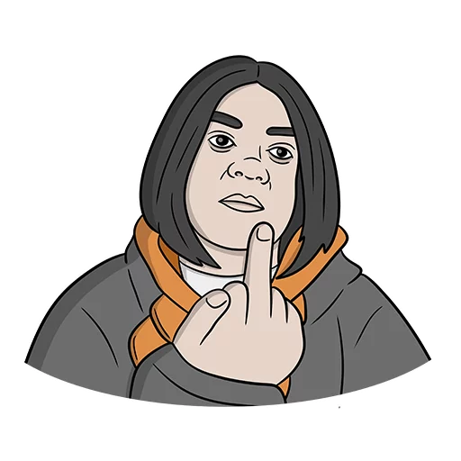 🖕 Стикер «Memepedia» для Telegram