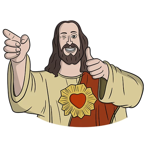 😉 Стикер «Memepedia» для Telegram